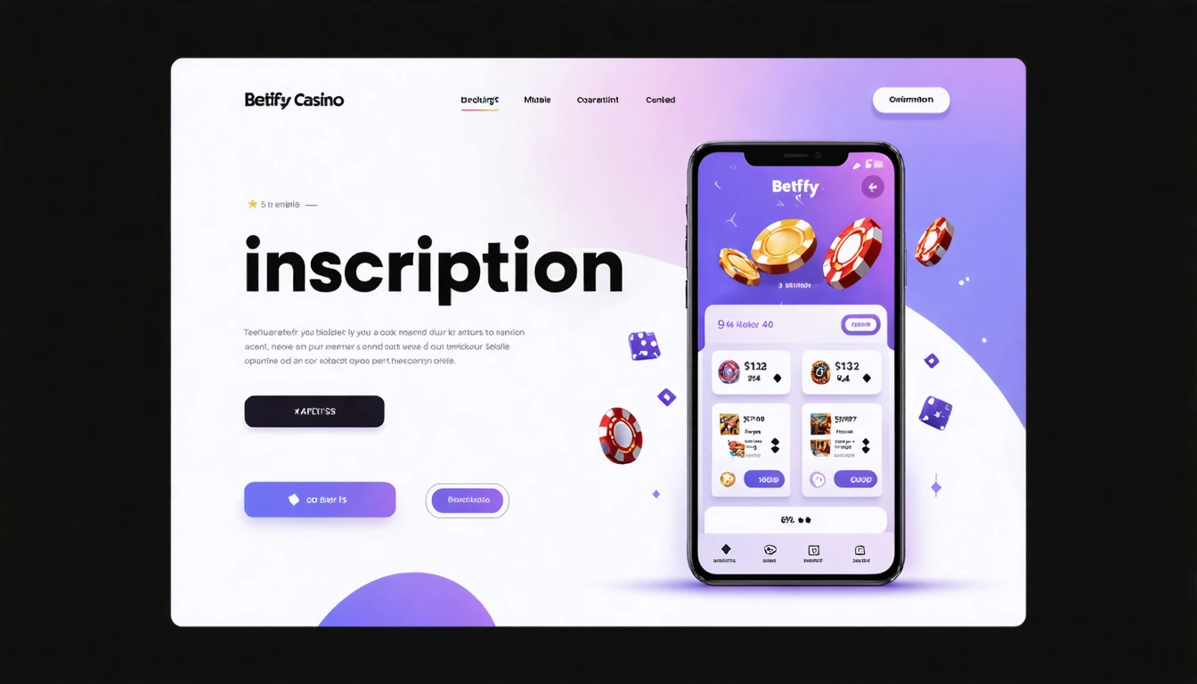 inscription Betify Casino